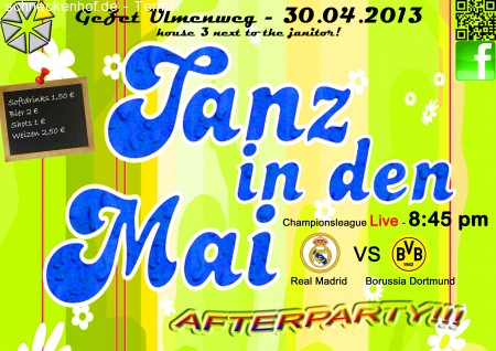 Tanz in den Mai! 2013 Werbeplakat