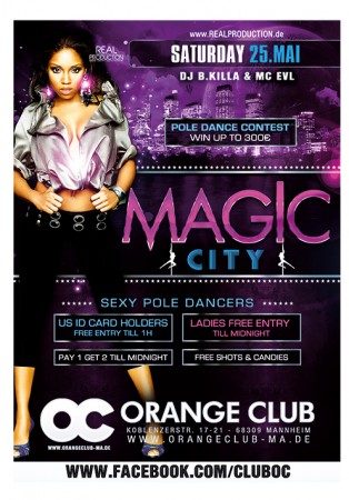 Magic City Werbeplakat