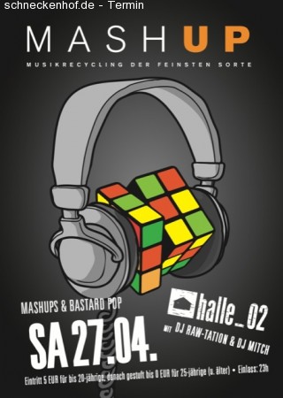 MASH UP Werbeplakat