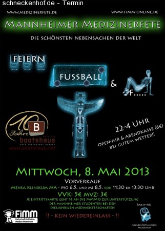 Medizinerparty Werbeplakat