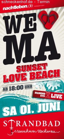 We love Mannheim Werbeplakat