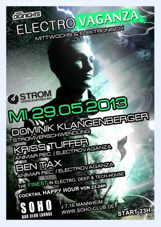 Electrovaganza Werbeplakat