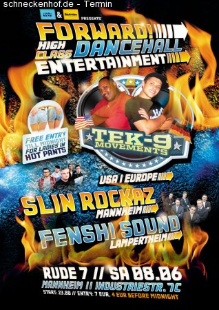 Forward!-High Class Dancehall Werbeplakat