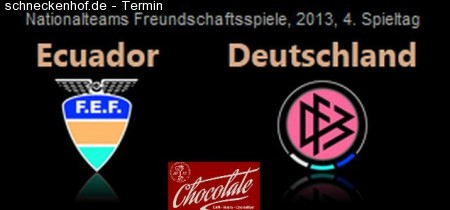 Ecuador : Deutschland Werbeplakat