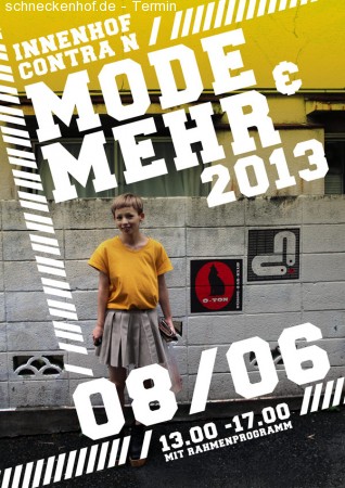 Mode & mehr Werbeplakat