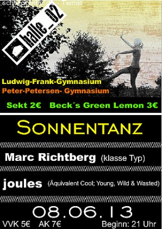 SONNENTANZ Werbeplakat