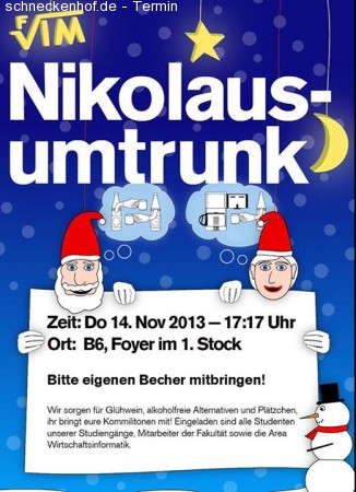 FIM Nikolausumtrunk 2013 Werbeplakat