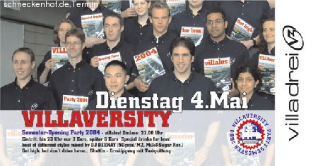 Villaversity Werbeplakat