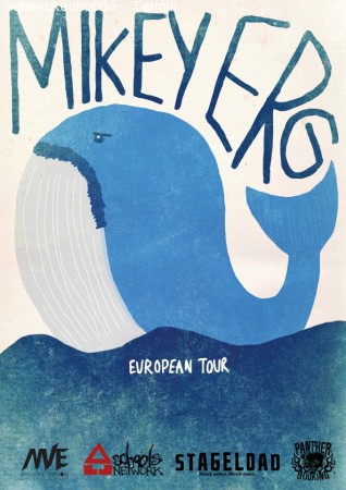 Mikey Erg (crap pop punk rock/USA) Werbeplakat