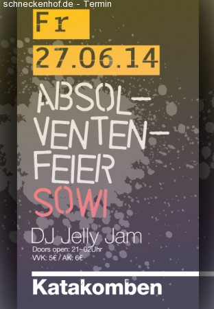 Absolventenfeier Sowi Werbeplakat