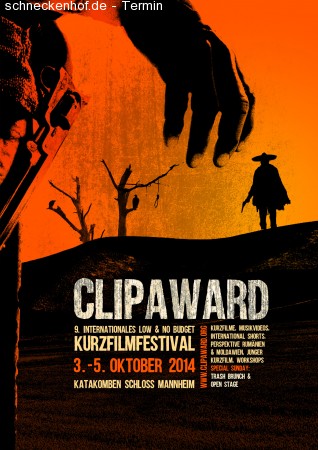 9. Low & No-Budget Kurzfilmfestival Clip Werbeplakat