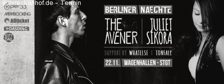 Berliner Naechte w/ The Avener Werbeplakat