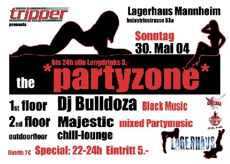 Partyzone 3 in 1 Werbeplakat