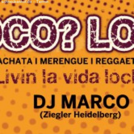 Loco? Loco! - Latinpop & Reggae Werbeplakat