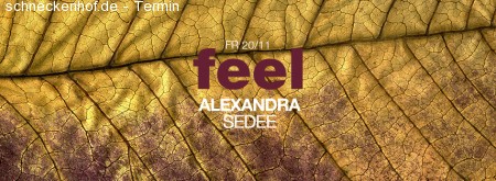 Feel: Alexandra Werbeplakat