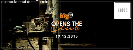 bigFM OpensTheClub Werbeplakat