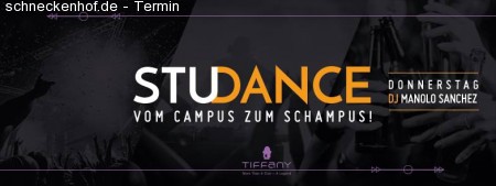 Studance - Vom Campus Zum Schampus Werbeplakat