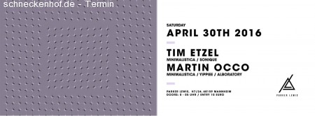 Tim Etzel & Martin Occo Werbeplakat