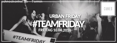 #Teamfriday // R&B & Black Music Werbeplakat