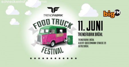 Trendfabrik Food Truck Festival Werbeplakat
