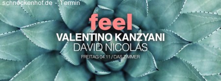 Feel: Valentino Kanzyani Werbeplakat