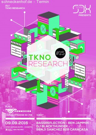 TKNO Research #15 Werbeplakat