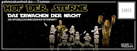 Hof der Sterne - Afterparty Werbeplakat