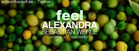 Feel: Alexandra Werbeplakat