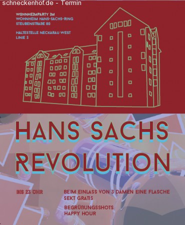 Hans Sachs Revolution Werbeplakat