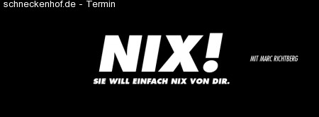 NIX Werbeplakat
