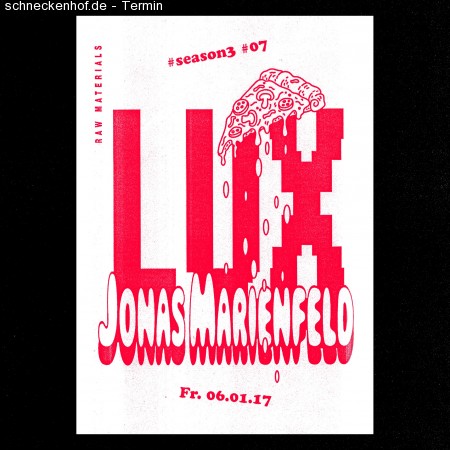 Raw Materials - Lux & Jonas Marienfeld Werbeplakat