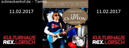 STRODTBECK – A TRIBUTE TO ERIC CLAPTON Werbeplakat
