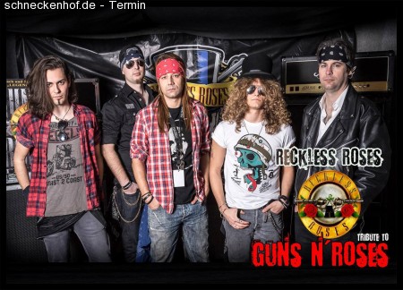 Reckless Roses  - Guns N` Roses Tribute Werbeplakat