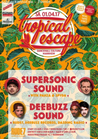 Tropical Escape #4 Werbeplakat