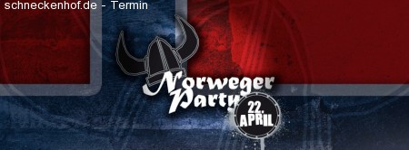 Norweger Party Werbeplakat