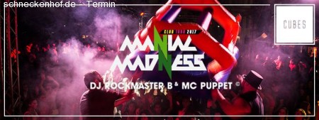 Maniac Madness|Rockmaster B & MC Puppet Werbeplakat