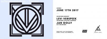 Kusi Records presents Levi Verspeek Werbeplakat