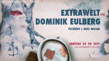 Dominik Eulberg&Extrawelt@Hafen Werbeplakat