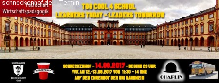 Too cool 4 school Werbeplakat
