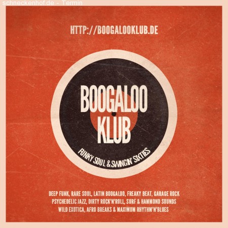 15 Jahre Boogaloo Klub (Part I) Werbeplakat