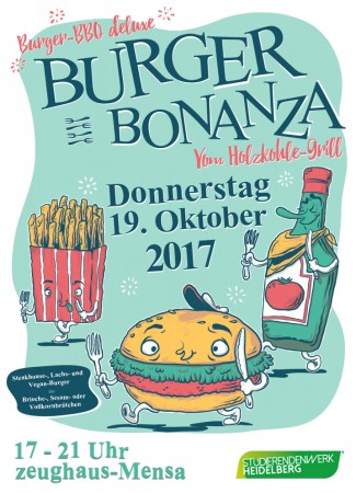 Burger-Bonanza Werbeplakat